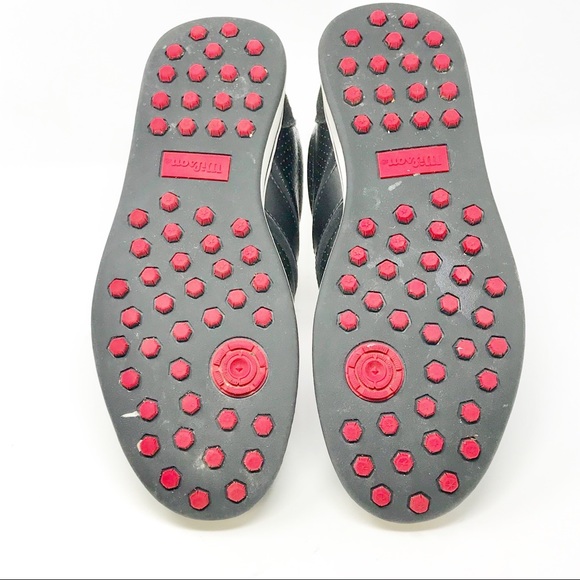 Wilson Ultra BLK Approach All Terrain Leather Golf Shoes Men's 9.5 - Picture 8 of 8